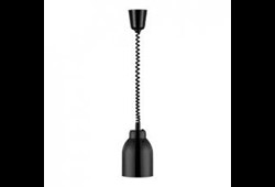Abat-jour p. lampe chauffante D16cm - Noir